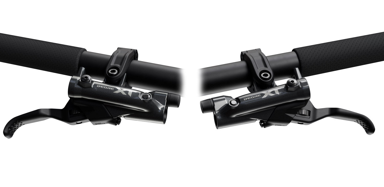 Shimano BR-8220 Brake Upgrade Kit XT Trail BL-M8200 R&L / F&R 4-Piston w/ Low Viscosity Oil